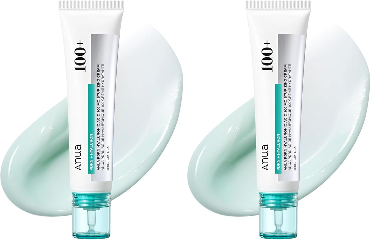 ANUA PDRN Hyaluronic Acid 100 Moisturizing Cream, 2.02 fl oz