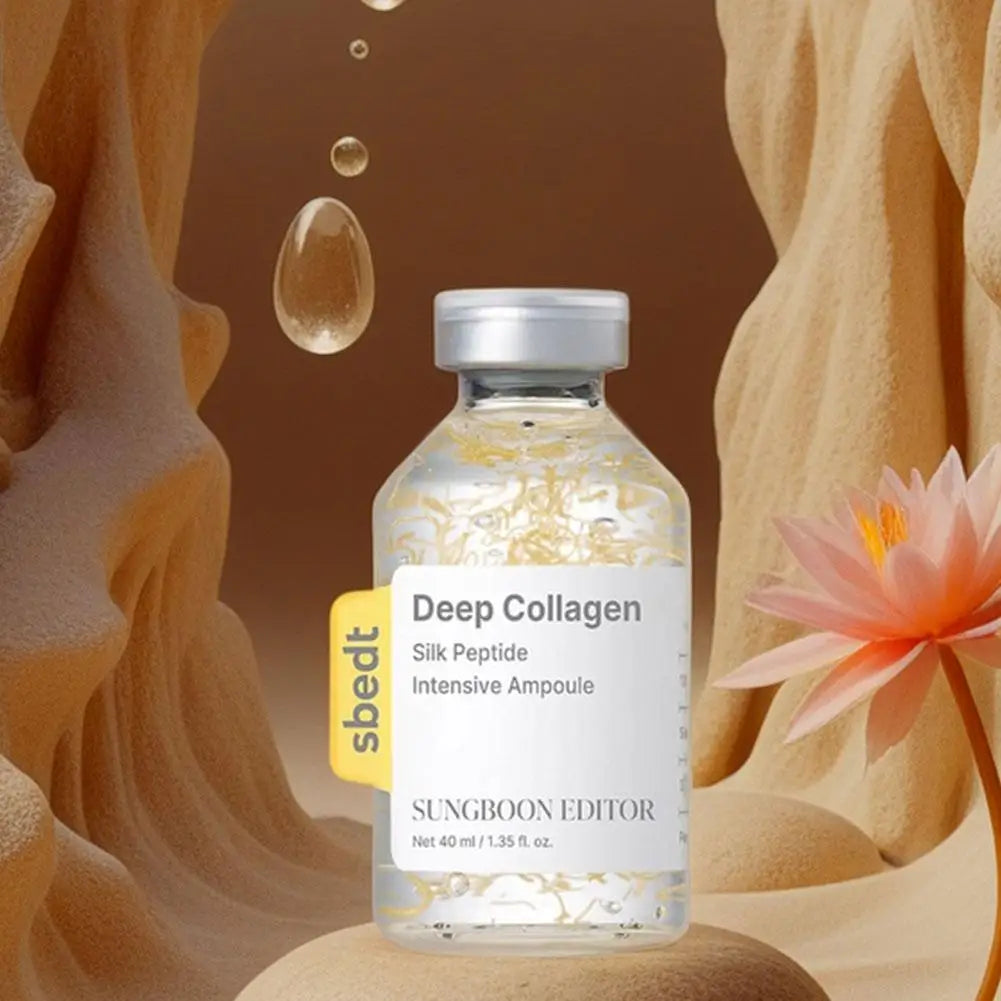Korean Sbect Skin Care Kit - Deep Collagen Silk Peptide Ampoule, Power Boosting Cream In Serum, Retinol Capsule Cream, Brighten
