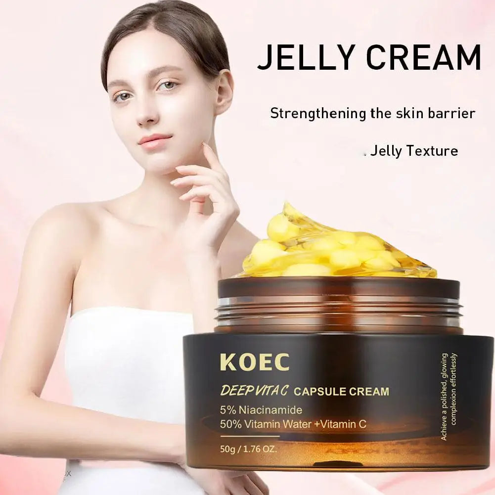Niacinamide Hydrolyzed Collagen Deep Hydrating Jelly Cream Moisturizer Plump Moisturizing And Nourishing Skin Care Cream