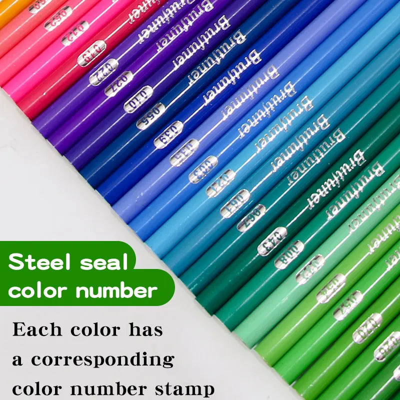 80 Colors Assorted Soft Tone Oil Coloring Pencils in Box Hand Drawing Graffiti Art Student stationery