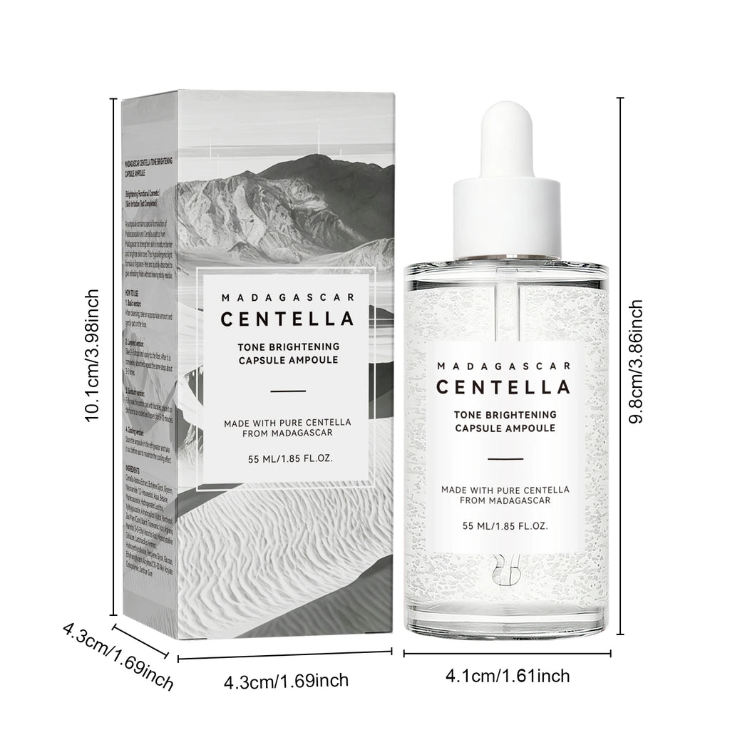 Centella Asiatica Tea Essence 55ml Soothing Skin Relief Hydrating Face Serum Calming Moisture Pores Face Care Essence