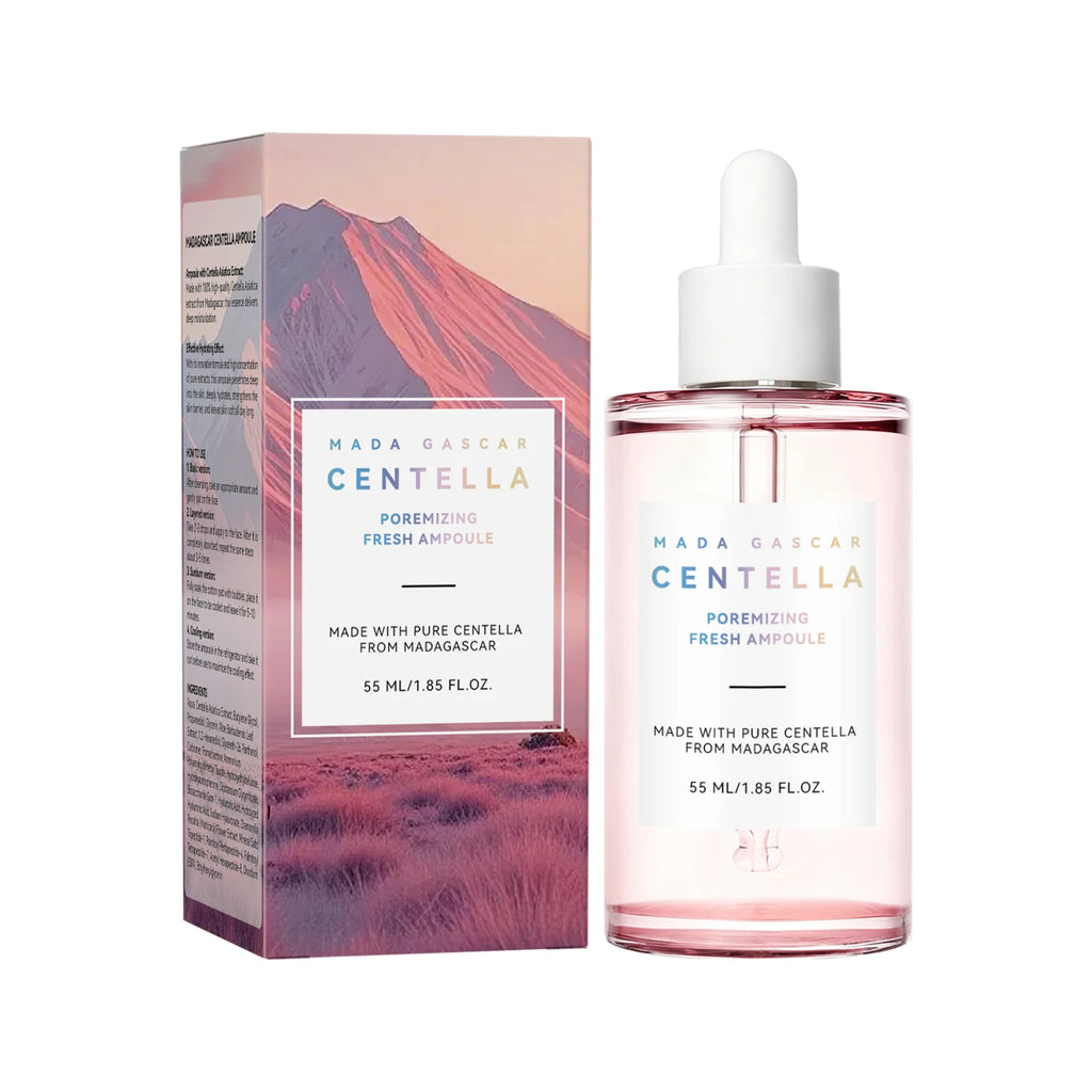 Madagascar Gotu Kola Calming Essence 55ml - For Sensitive & Acne-Prone Skin, Reduces Breakouts & Provides Deep Hydration.