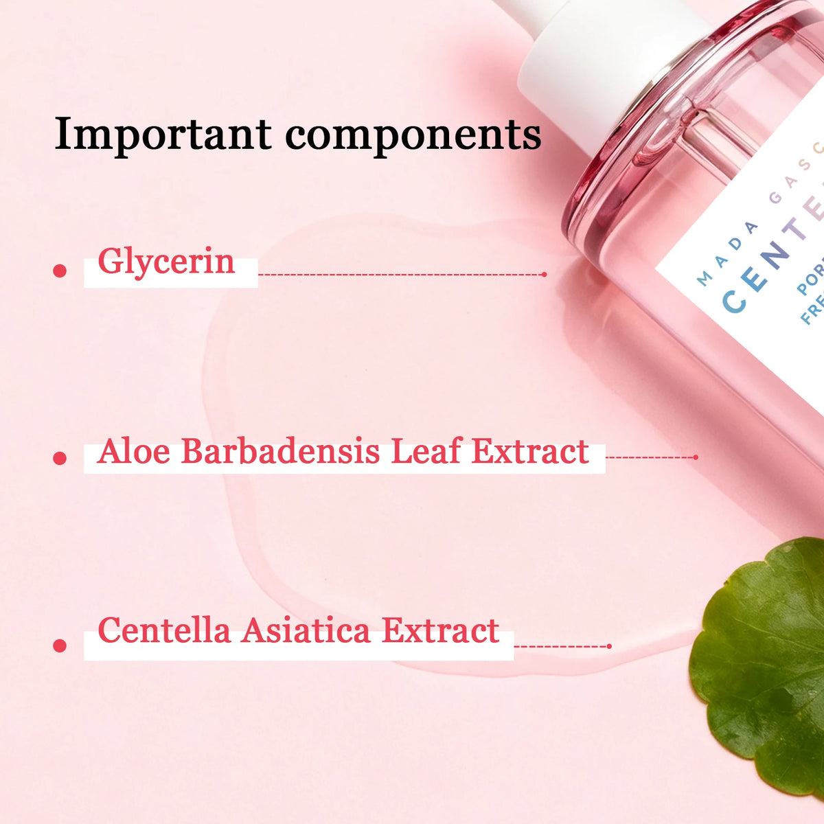 Madagascar Gotu Kola Calming Essence 55ml - For Sensitive & Acne-Prone Skin, Reduces Breakouts & Provides Deep Hydration.