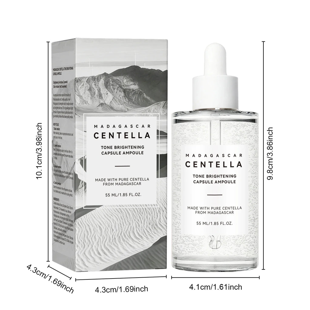 Centella Asiatica Tea Essence Soothing Serum Hydrating Face Pore Minimizing Calming Moisture Skin Relief Balancing Care Essence