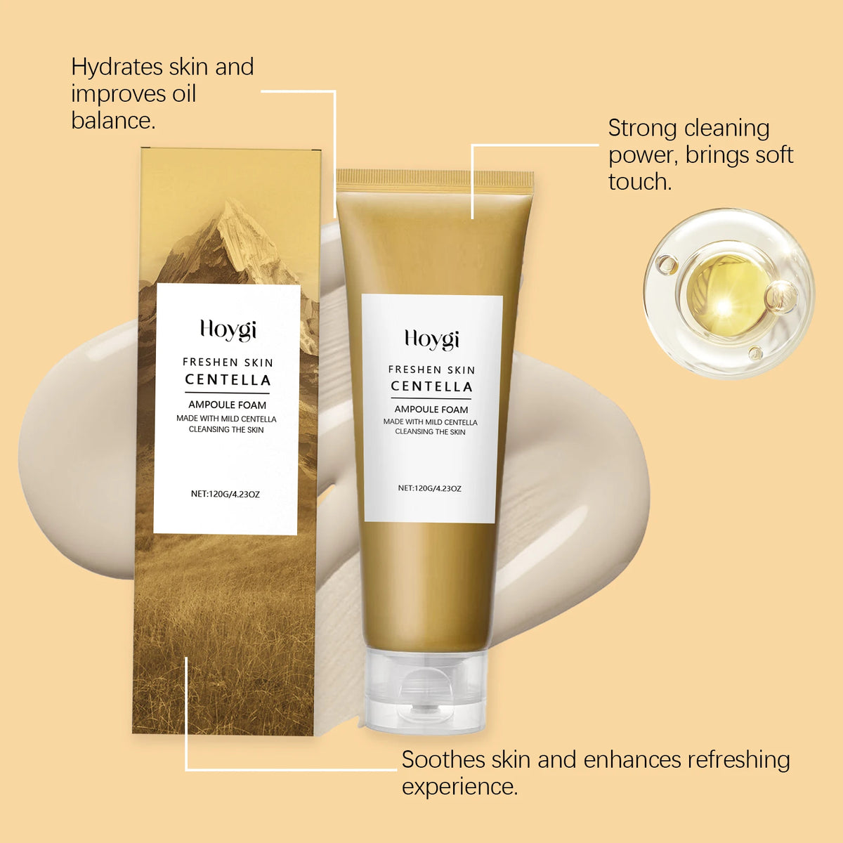 Centella Skincare Set Cleansing Oil Face Wash Serum Barrier Repair Soothing Hydrating Facial Care Kit For All Skin Types Korean