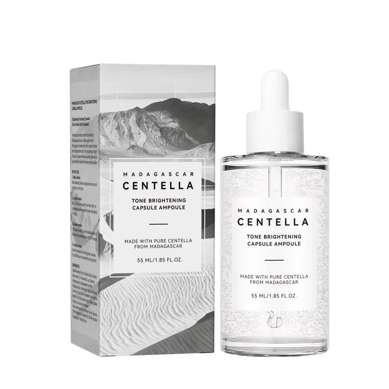 Madagascar Centella Ampoule 55ml – Pure Centella Asiatica Extract for Intense Hydration, Calming Redness & Sensitive Skin Care