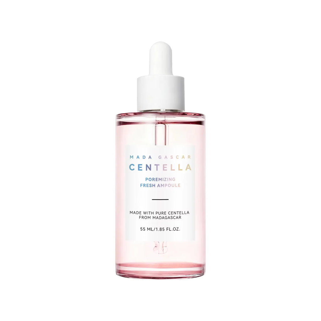 Madagascar Centella Ampoule 55ml – Pure Centella Asiatica Extract for Intense Hydration, Calming Redness & Sensitive Skin Care
