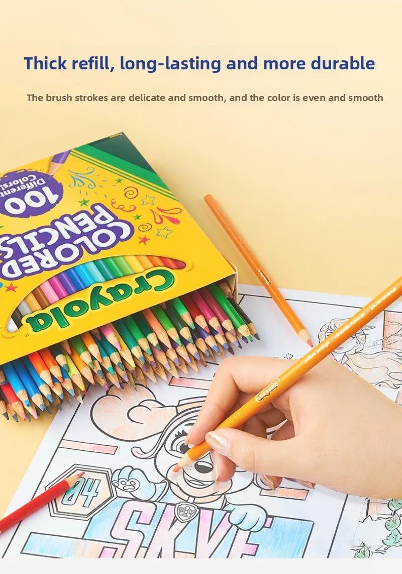 Crayola 36 Count Colored Pencils Pre-Sharpened Non-toxic Drawing Colour Pencils for Kids School Art Stationery Gift