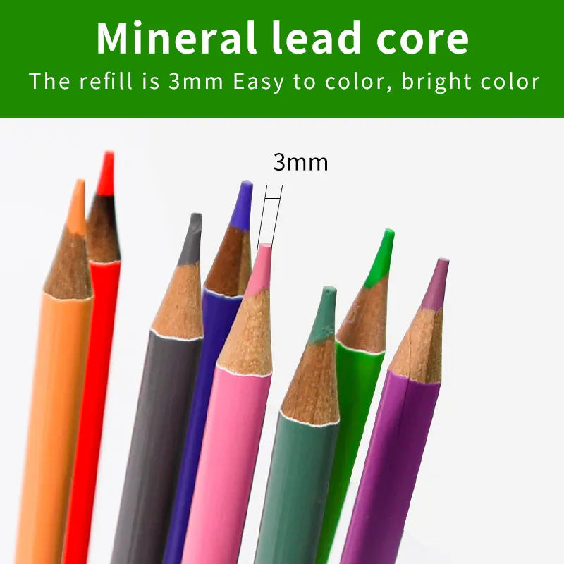 80 Colors Assorted Soft Tone Oil Coloring Pencils in Box Hand Drawing Graffiti Art Student stationery