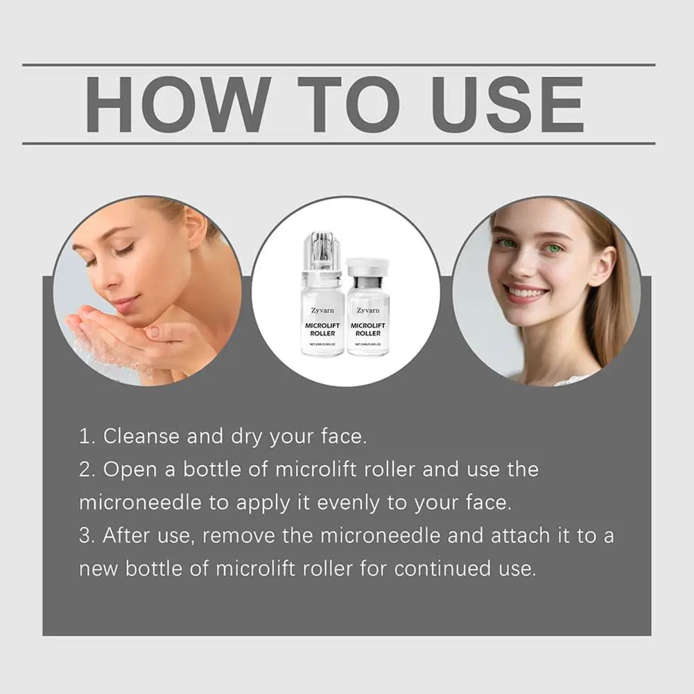 Microneedle Flawless Skin Micro Serum Skincare Brightening Serum Moisturizing Repairing Deep Hydration Skin Care for Face