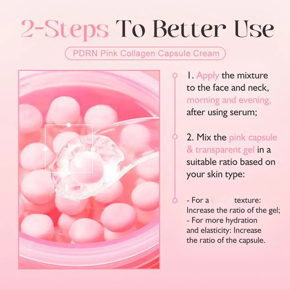 Niacinamide Hydrolyzed Collagen Deep Hydrating Jelly Cream Moisturizer Plump Moisturizing And Nourishing Skin Care Cream