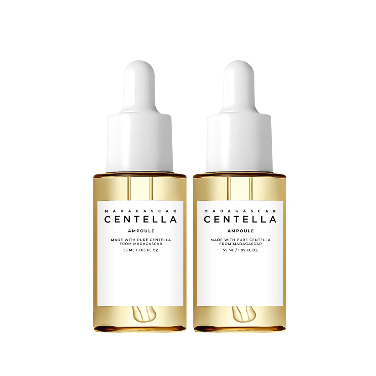 Madagascar Centella Asiatica Serum 55ml - Sensitive Skin Soothing Formula with Acne Fighting, Deep Moisturizing Benefits for Fac