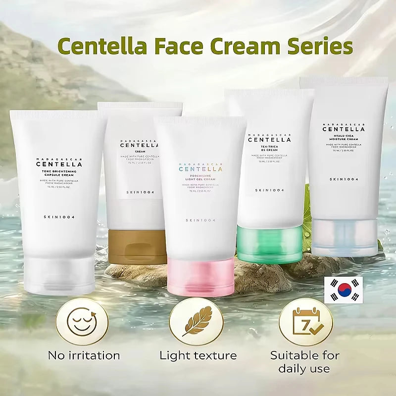 Korean Skincare Centella Asiatica Cream Series Moisturizing And Soothing Brightening Skin Tone Hyaluronic Acid Pore-light Gel